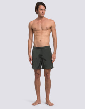 GOLDENWAVE MEN'S LONG SWIMSUIT WITH SEMI-ELASTIC WAIST IN RIPSTOP NYLON