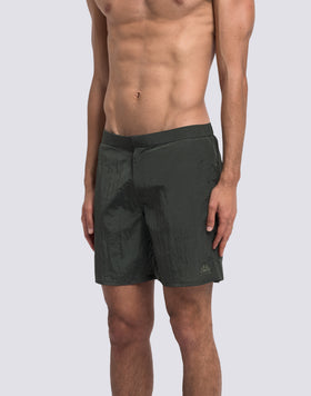 GOLDENWAVE MEN'S LONG SWIMSUIT WITH SEMI-ELASTIC WAIST IN RIPSTOP NYLON