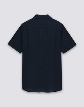 CAMICIA UOMO IN LINO A MEZZE MANICHE