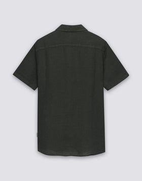 CAMICIA UOMO IN LINO A MEZZE MANICHE