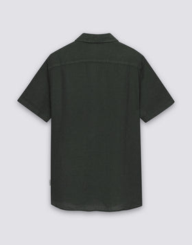 CAMICIA UOMO IN LINO A MEZZE MANICHE