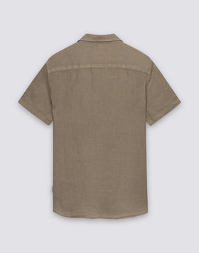 CAMICIA UOMO IN LINO A MEZZE MANICHE