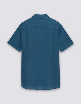 CAMICIA UOMO IN LINO A MEZZE MANICHE