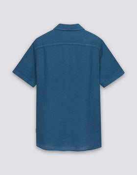 CAMICIA UOMO IN LINO A MEZZE MANICHE