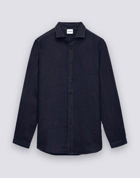 CAMICIA DA UOMO IN LINO TINTO CAPO