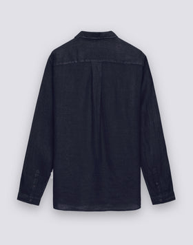 CAMICIA DA UOMO IN LINO TINTO CAPO