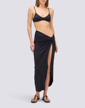 PAREO LARGO CRUZADO POR DELANTE