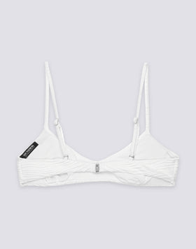 ELODIE - BIKINI TOP BRALETTE JACQUARD EFFETTO WAVE