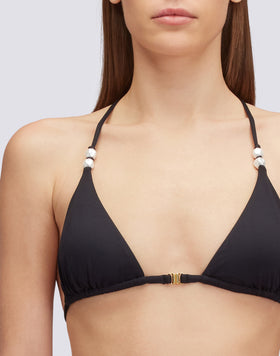 MORAY - TOP DE BIKINI CON CUENTAS