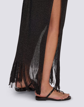 KAFTANO LARGO CON ESCOTE EN V