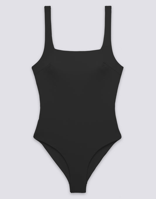 CINA - COSTUME INTERO DONNA CON SCOLLO SQUADRATO E SCOLLATURA PROFONDA DIETRO
