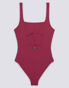 CINA - COSTUME INTERO DONNA CON SCOLLO SQUADRATO E SCOLLATURA PROFONDA DIETRO