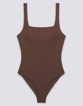 CINA - COSTUME INTERO DONNA CON SCOLLO SQUADRATO E SCOLLATURA PROFONDA DIETRO