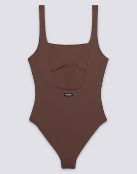CINA - COSTUME INTERO DONNA CON SCOLLO SQUADRATO E SCOLLATURA PROFONDA DIETRO