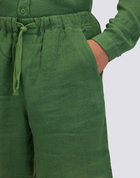 LINEN WALKSHORTS