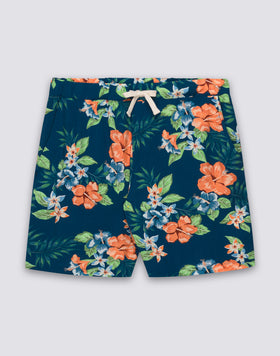 WALKSHORT UOMO STAMPATO IN VISCOSA POPELINE