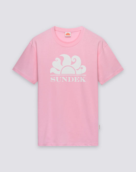T-SHIRT UOMO A GIROCOLLO CON STAMPA LOGO