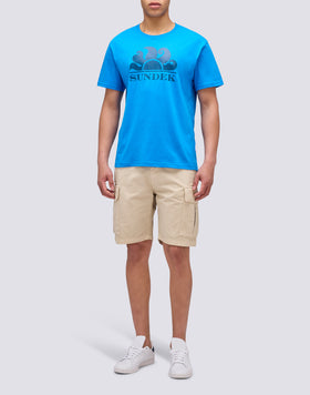 T-SHIRT GIROCOLLO CON STAMPA LOGO