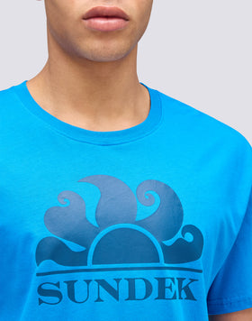 T-SHIRT GIROCOLLO CON STAMPA LOGO