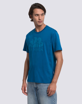 T-SHIRT UOMO A GIROCOLLO CON STAMPA LOGO