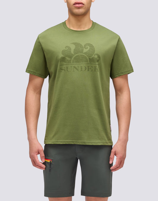 T-SHIRT À MANCHES COURTES AVEC LOGO