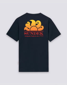 T-SHIRT NEW HERBERT COL ROND AVEC MAXI-LOGO 