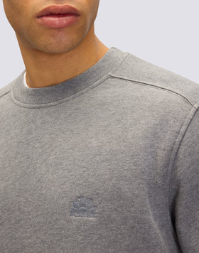SUDADERA DE CUELLO REDONDO PARA HOMBRE AJUSTE RELAJADO