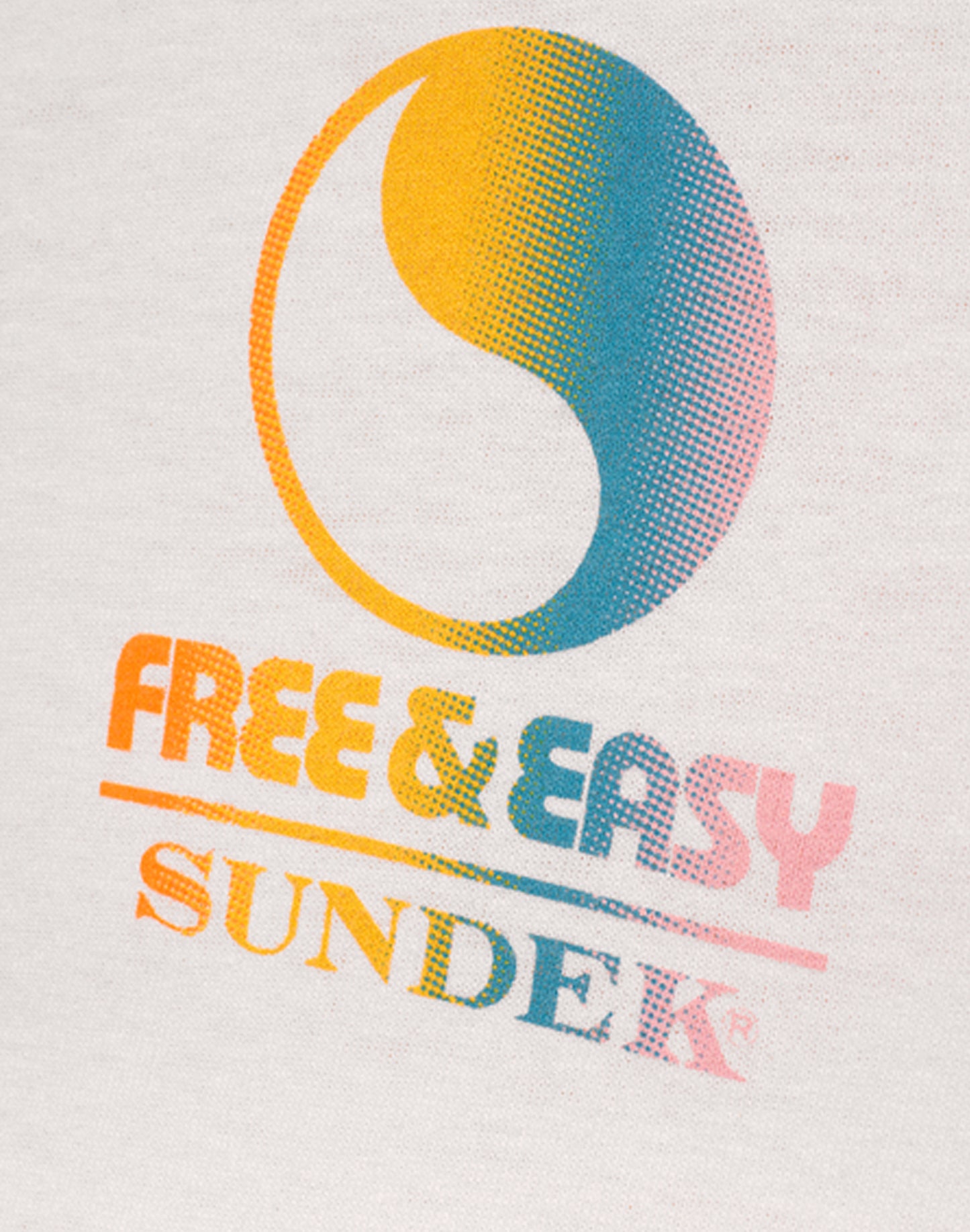 T-SHIRT FREE&EASY X SUNDEK