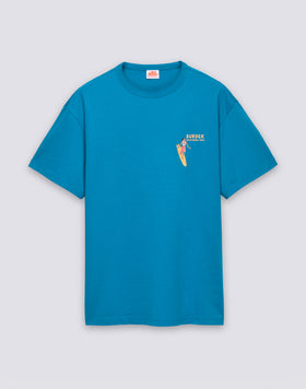 T-SHIRT DA UOMO A GIROCOLLO CON STAMPA E RICAMO