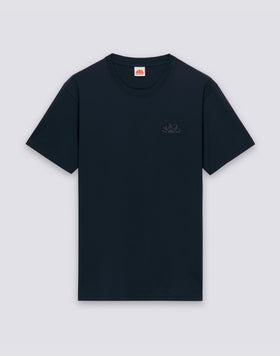 T-SHIRT UOMO A GIROCOLLO CON LOGO EMBOSSATO