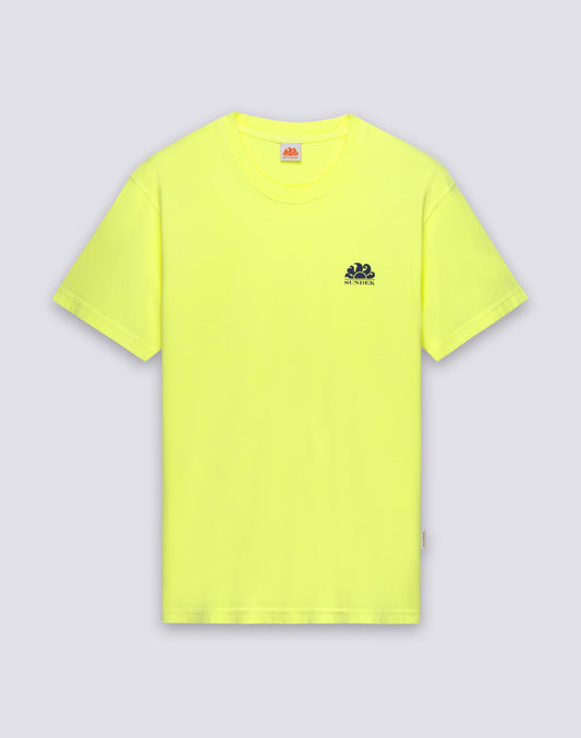 T-SHIRT UOMO A GIROCOLLO TINTO CAPO