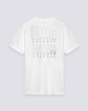 T-SHIRT UOMO A GIROCOLLO CON STAMPA OLD SCHOOL SURF