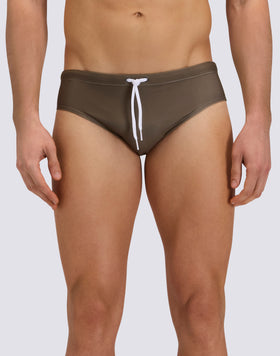 Slip de bain homme Leonardo avec logo imprimé ombré