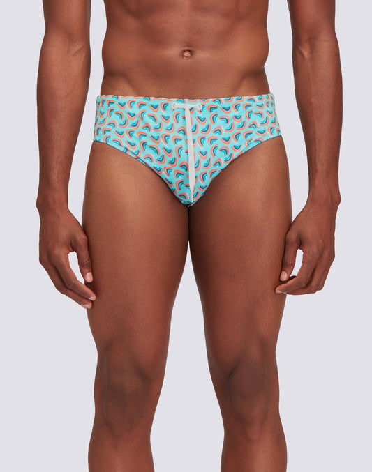 SLIP AUGUST CON STAMPA MINI ARCOBALENI