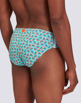AUGUST BRIEF WITH MINI RAINBOWS PRINT