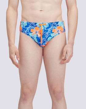 FLOREAL PRINTED DIWALTER SWIM BRIEF