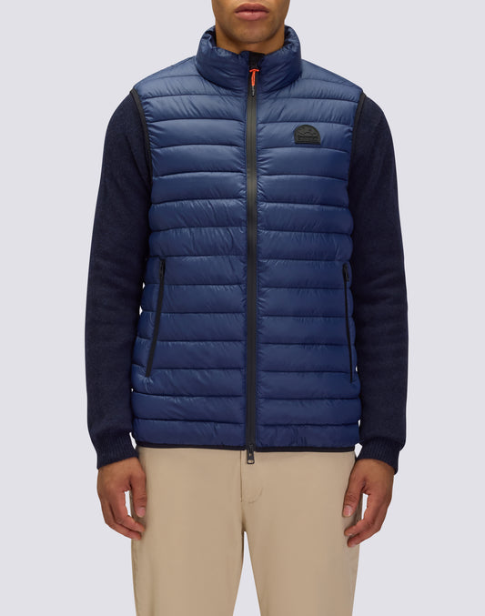 GILET REMBOURRÉ POUR HOMME AVEC COL MONTANT