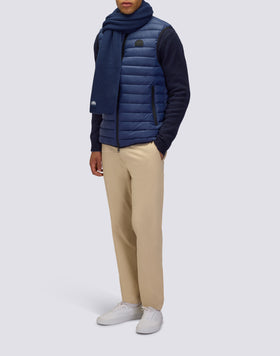 GILET REMBOURRÉ POUR HOMME AVEC COL MONTANT