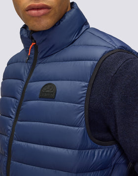 GILET REMBOURRÉ POUR HOMME AVEC COL MONTANT