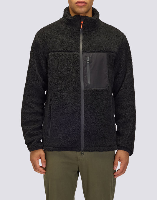 VESTE REMBOURRÉE EN TEDDY POUR HOMME