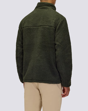 VESTE REMBOURRÉE EN TEDDY POUR HOMME