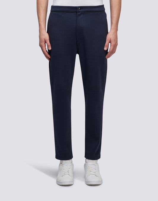 PANTALONI CON VITA SEMI ELASTICATA