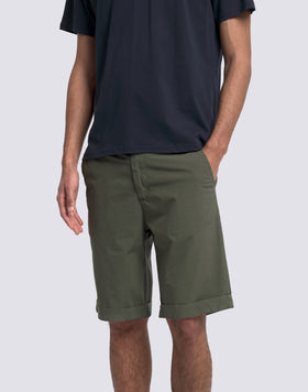WALKSHORT UOMO TINTO CAPO IN POPELINE STRETCH