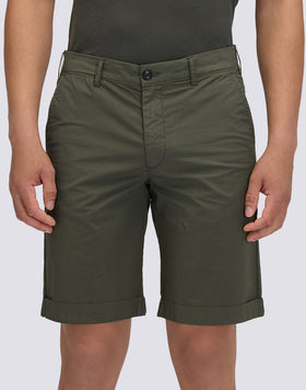 WALKSHORT UOMO TINTO CAPO IN POPELINE STRETCH