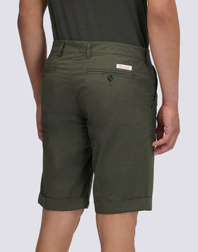 WALKSHORT UOMO TINTO CAPO IN POPELINE STRETCH