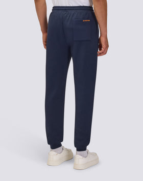 MEN'S TROUSERS WITH ELASTIC WAIST IN RECYCLED INTERLOCK