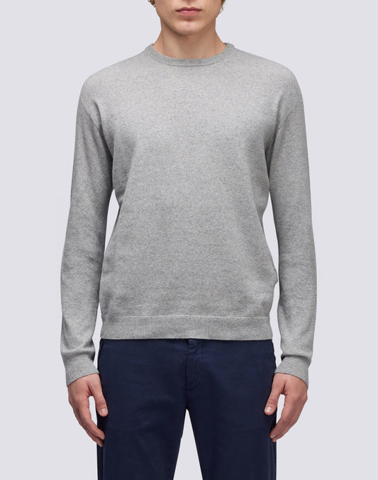 MAGLIONE A GIROCOLLO MISTO CASHMERE