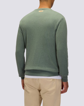 MAGLIONE DA UOMO A GIROCOLLO IN MISTO LANA