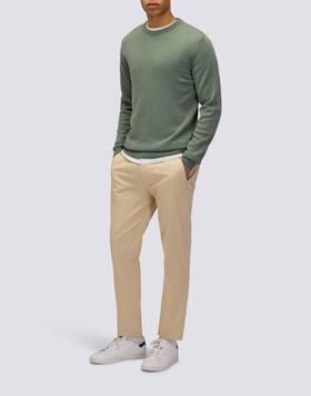 MAGLIONE DA UOMO A GIROCOLLO IN MISTO LANA