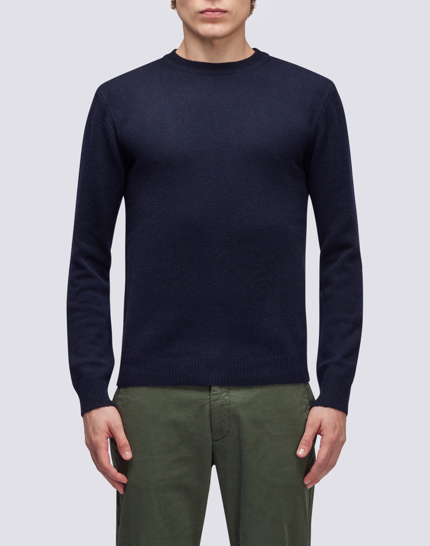 MAGLIONE A GIROCOLLO MISTO CASHMERE